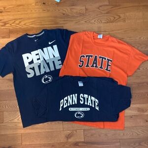 Penn State T-Shirt - Navy, White and Orange